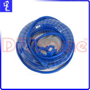 十字動力電源延長線 3.5mm 50米 安檢認証(3插座.無接地)