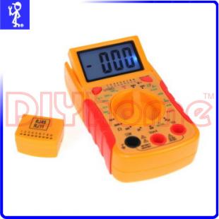 RJ45網路線測試器/查線器/數位液晶三用電錶