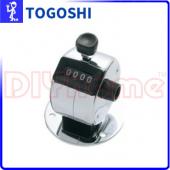 TOGOSHI 計數器 FH-101P 手按式 4字 附座