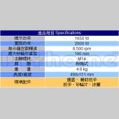 DEWALT 180mm平面砂輪機(D28491) 2000W