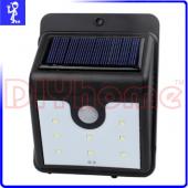 太陽能充電戶外照明燈 8LED 自動感應燈
